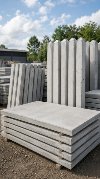 Cement Posts And Slabs