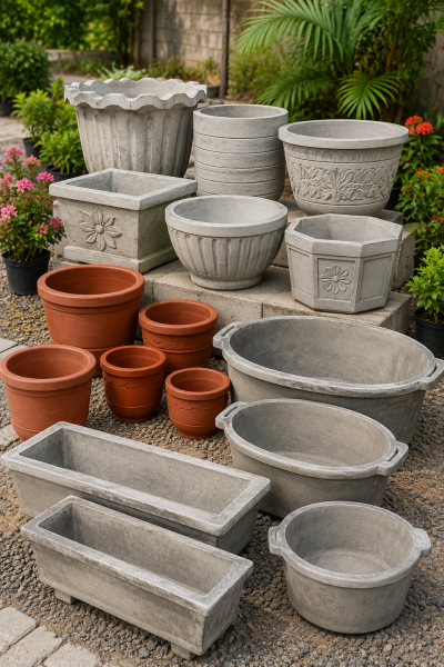 Garden Pots And Thotti