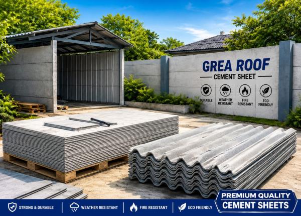 CEMENT SHEET-GREA ROOF