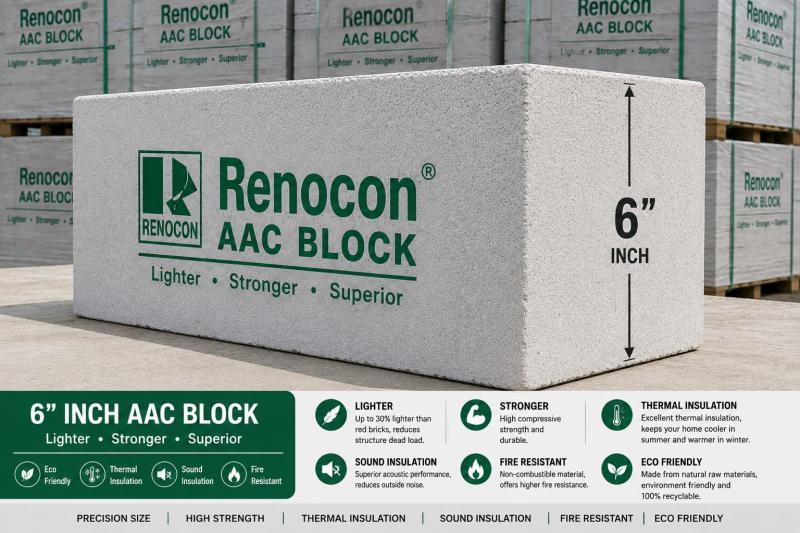 6" block  
